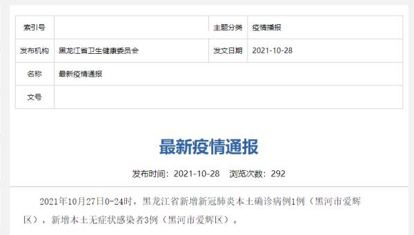黑河确诊病例图片