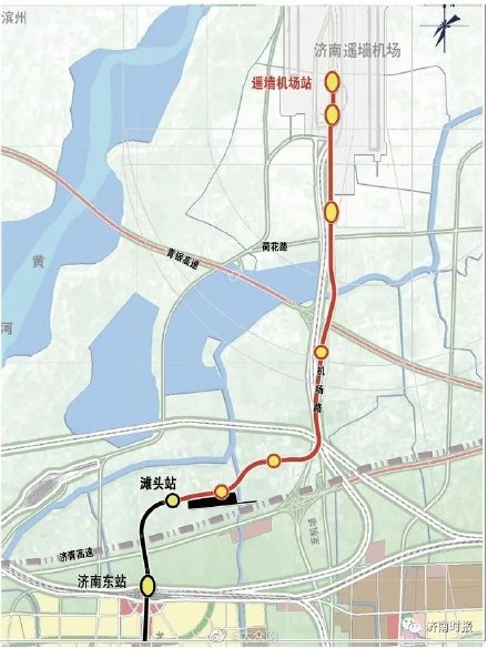 濟南機場開通地鐵又進一步3號線二期工程首臺盾構機今日始發