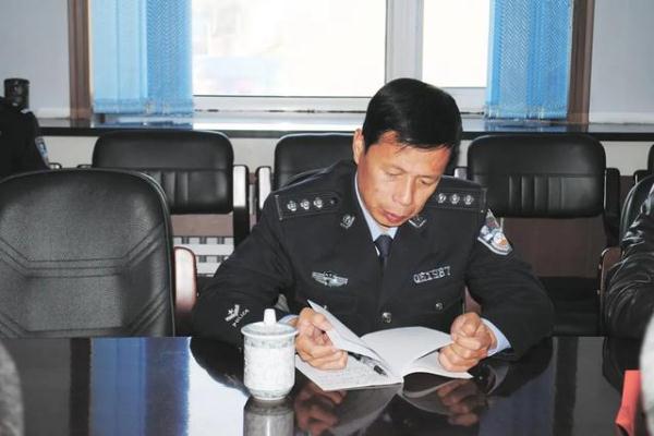 莒县现任刑警大队长杜图片