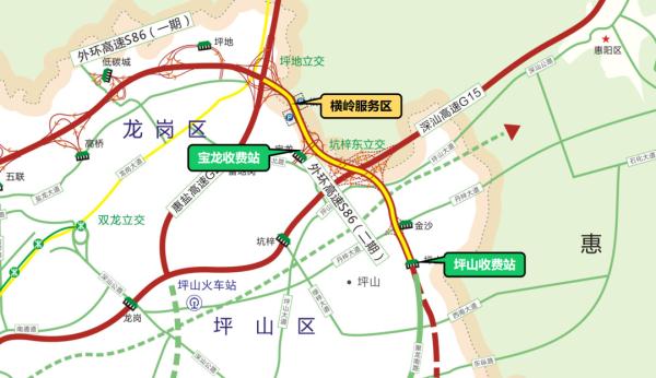 深圳外环高速二期正式通车！宝安⇌坪山最快1小时通达！