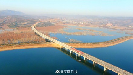 跨越南水北调中线水源地！丹江水库上最长大桥全线贯通