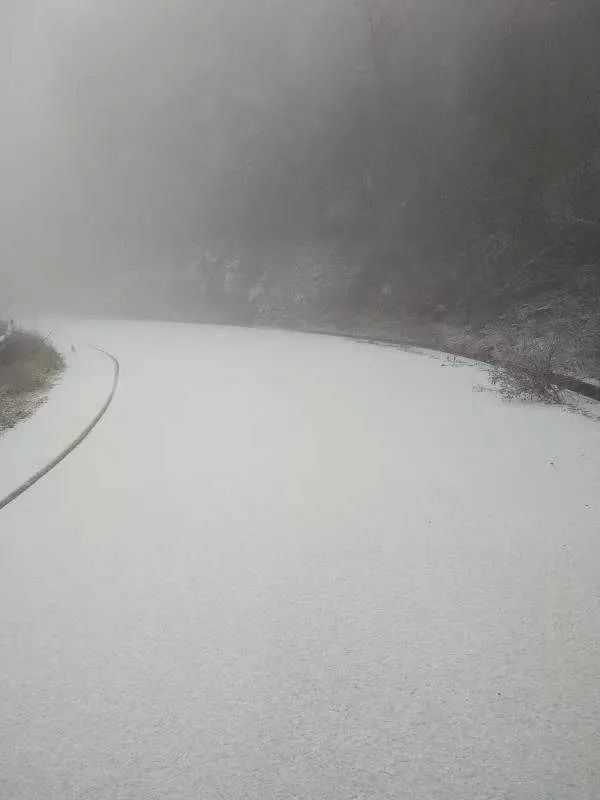 2022年杭州的第一场雪来了
