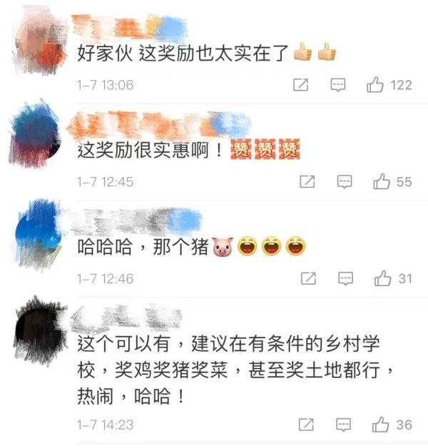 实在！一人奖励一头小猪！