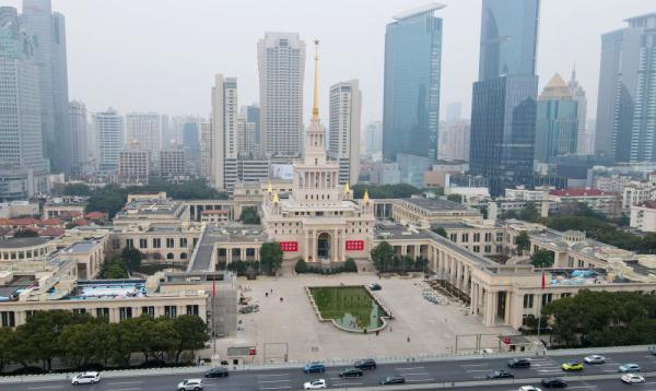 繁华路段的老建筑将更加亲民！上海展览中心“大变样”