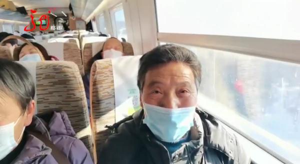 “冻车”大爷圆梦啦！