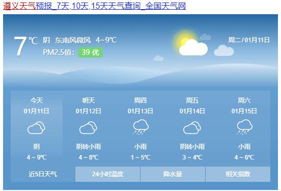 又有冻雨雨夹雪贵州要冷到过年贵州九市州天气预报速看