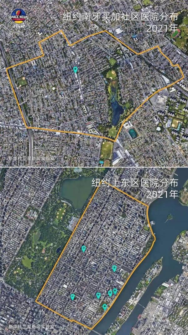 不公明显！美国城市“黑白分明”