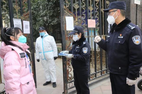 记者探访刚解封的西安北关派出所辖区