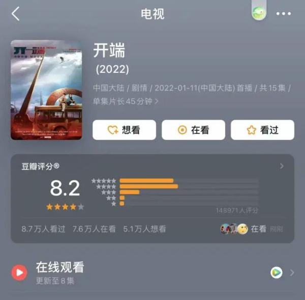 豆瓣开分8.2，热播剧《起初》好意思瞻念吗？