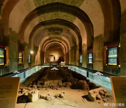 我国唯一一座建在地表之上的皇陵王建墓 成都永陵地宫重新开放！