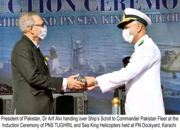 中企建造的054A/P型护卫舰“图赫里勒”号在巴基斯坦完成入役仪式 中企建造的054A/P型护卫舰“图赫里勒”号在巴基斯坦完成入役仪式