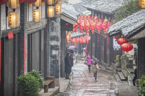 中国历史文化名镇松溉古镇开街 古镇老街变身“文旅街区”