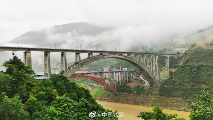 郑渝高铁万州北至巫山段进入联调联试阶段