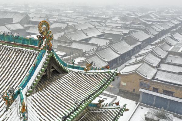 天空之眼瞰平遥
