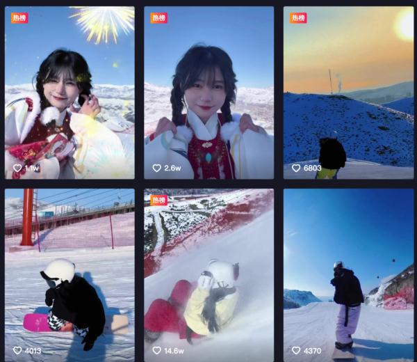 热点 | 穿汉服滑雪的小姐姐火到海外！“冰雪功夫”厉害了~
