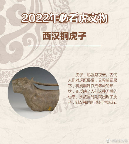 虎文化知多少？跟着文物涨知识