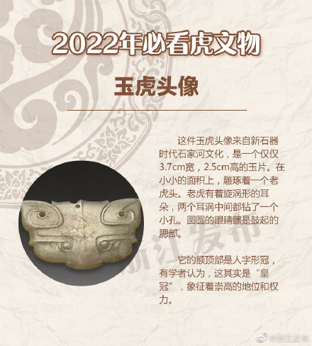 虎文化知多少？跟着文物涨知识