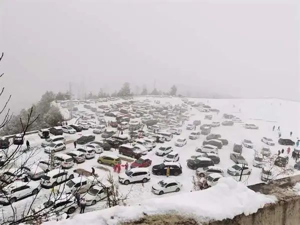 突降暴雪!景区2000名游客滞留! 突降暴雪!景区2000名游客滞留!