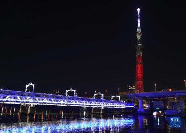 日本：“天空树”为北京冬奥会亮灯