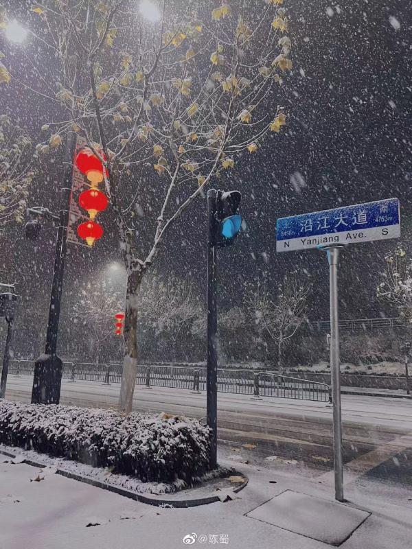 大雪真的来了！白茫茫一片！