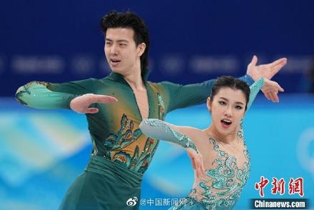 王诗玥柳鑫宇刷新中国冰舞最好成绩
