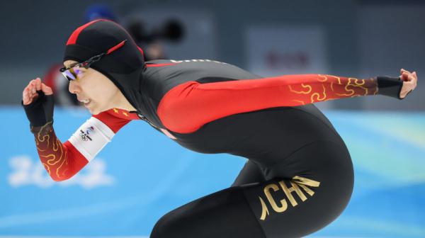 北京冬奥会｜李奇时、殷琦、金京珠分列速滑女子1000米第14、第15、第22位