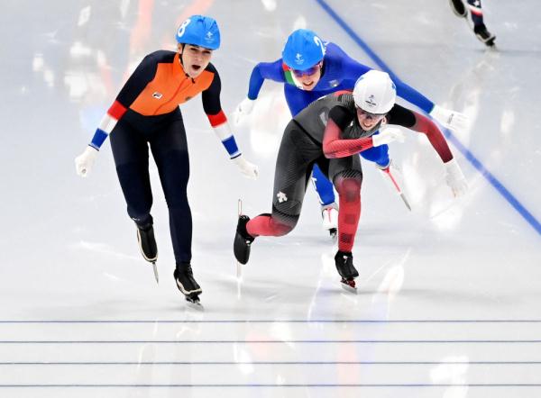 北京冬奧會速度滑冰女子集體出發決賽荷蘭選手奪冠