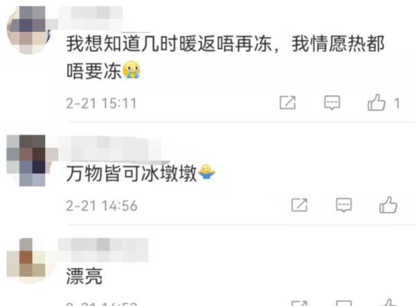 万物皆可“冰墩墩”！广东多地迎来雾凇冰挂“雪景”奇观，美不胜收