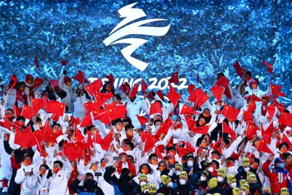 冬奥会中国国旗图片