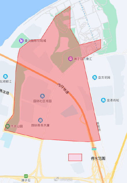 2月22日23时起 重庆腾龙大道沿线区域将停水10小时