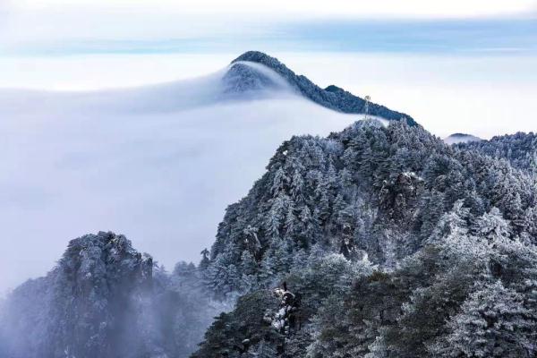 江西多地迎来降雪唯美雪景引人醉