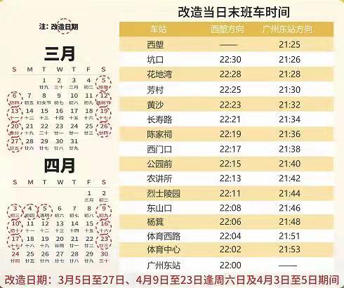 “服役”近25年,广州地铁一号线下月大修!乘客须知→ “服役”近25年,广州地铁一号线下月大修!乘客须知→