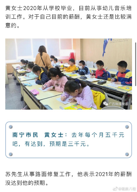 广西人平均月薪达5625元，比去年增长4%，你达标了吗？