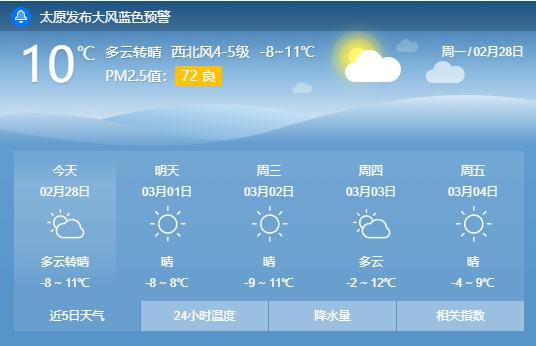 山西省太原市 气候图片