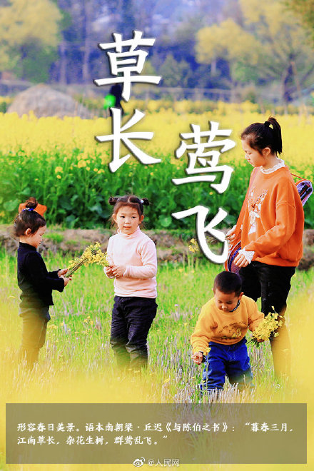 语文早读课！在成语中邂逅春日浪漫