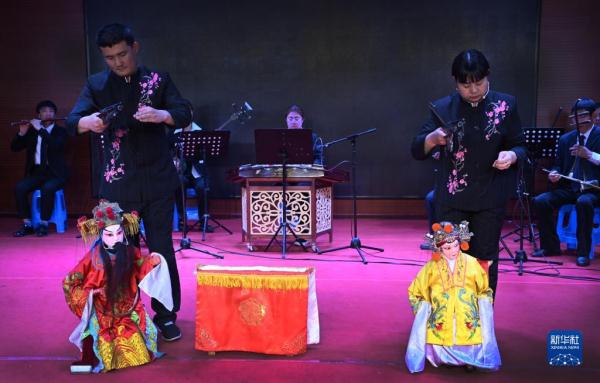 陕西合阳：提线木偶 焕发生机