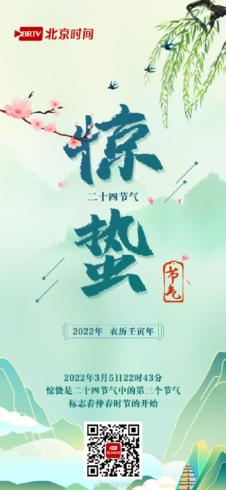 惊蛰 | 仲春之始  万物苏生
