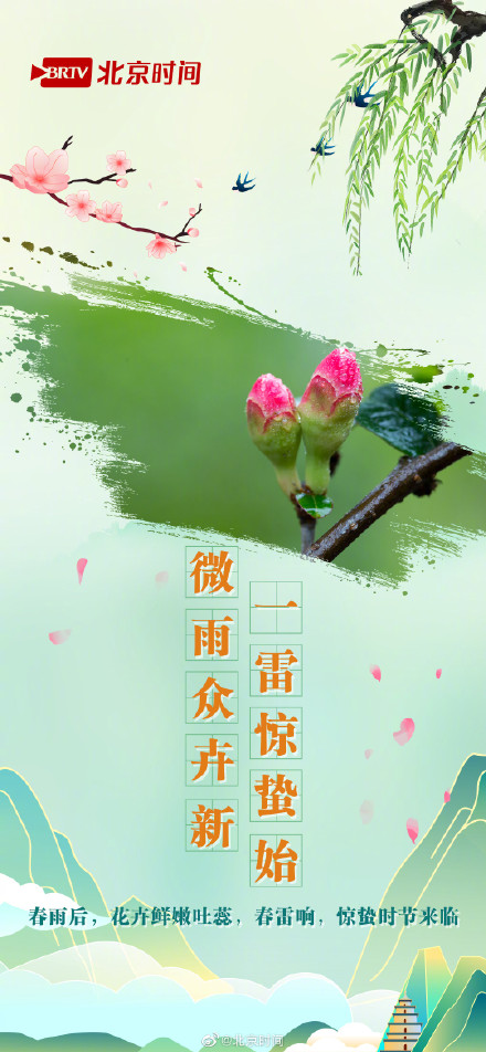 惊蛰 | 仲春之始  万物苏生