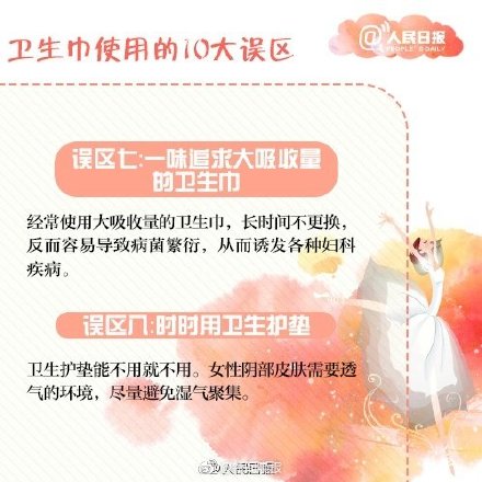 姑娘,这么多年,你真的用对卫生巾了吗? 姑娘,这么多年,你真的用对卫生巾了吗?