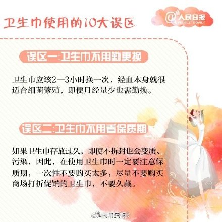 姑娘,这么多年,你真的用对卫生巾了吗? 姑娘,这么多年,你真的用对卫生巾了吗?