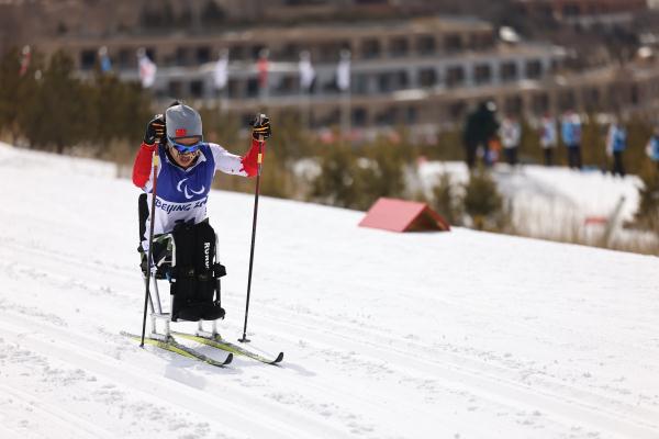 中國隊第5金楊洪瓊越野滑雪女子長距離坐姿組奪冠