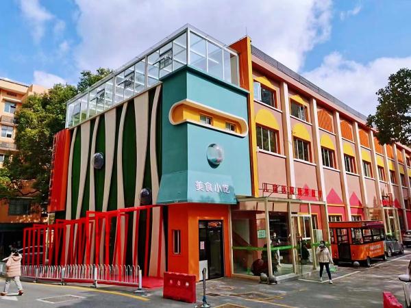 网红外观还有机器人炒菜,长沙这家医院餐厅火出圈 网红外观还有机器人炒菜,长沙这家医院餐厅火出圈