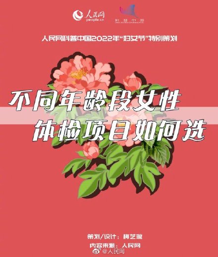 值得收藏！不同年龄段女性体检建议检查项目