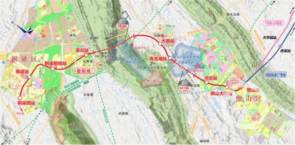 重庆：在建城轨快线、市郊铁路有新消息了