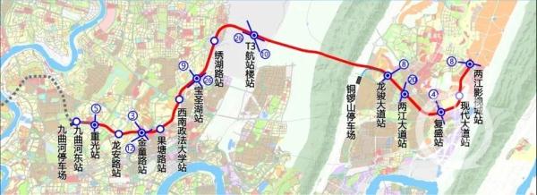 重庆：在建城轨快线、市郊铁路有新消息了