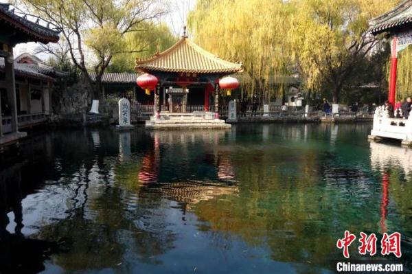 “天下第一泉”趵突泉迎近十年最“润”春天