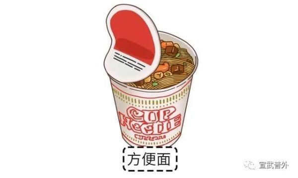 懒人泡面，少吃为宜