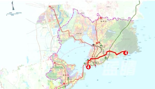 青島地鐵4號線全線貫通地鐵線網將添東西大動脈