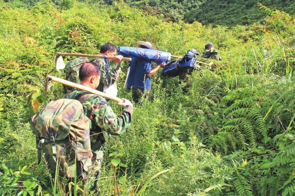 广西邦亮保护区披绿装 猿乐园在建造