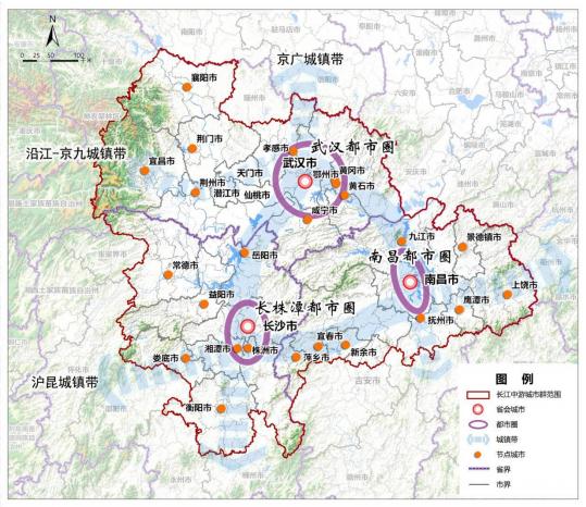 城市2小时通达发行旅游一卡通十四五时期长江中游城市协同发展加速